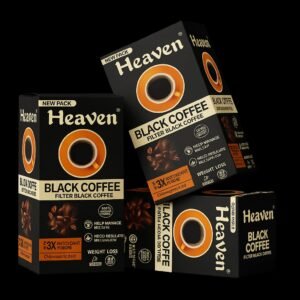 instant black coffee